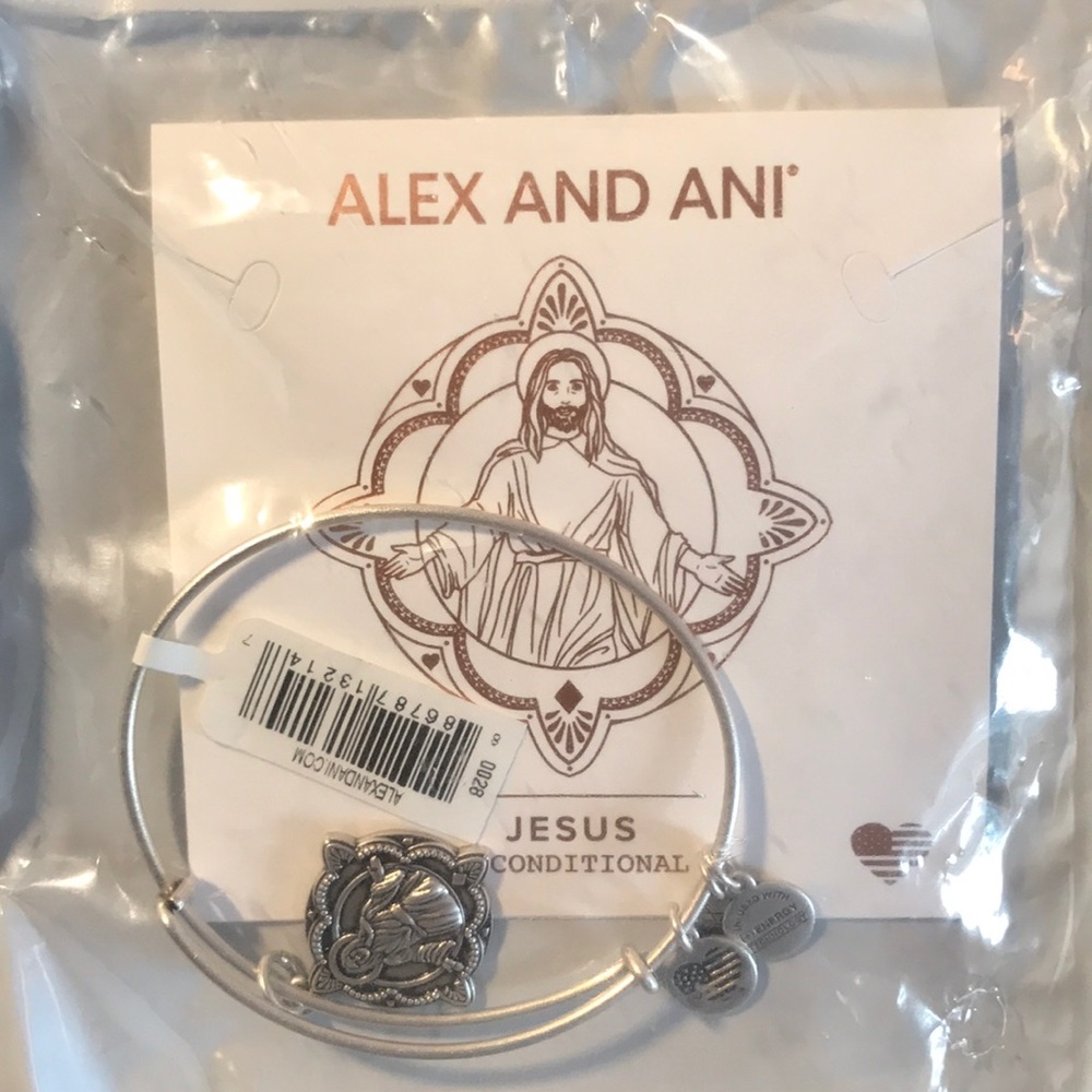 Alex and Ani Jesus bracelet